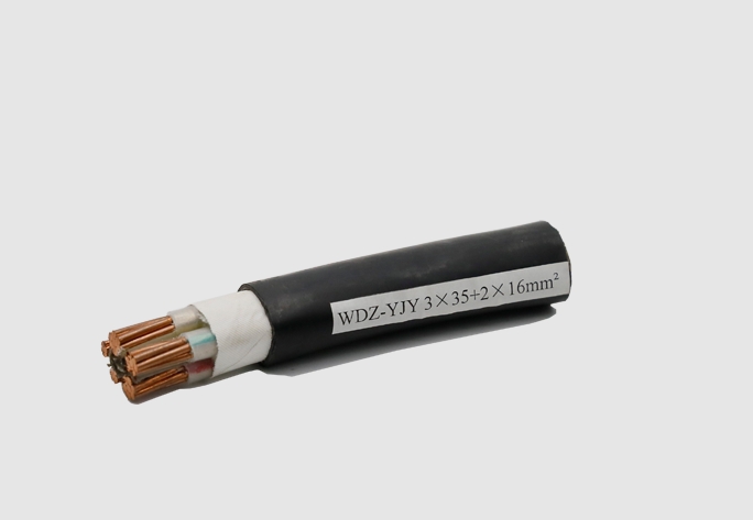 Low smoke halogen-free power cable