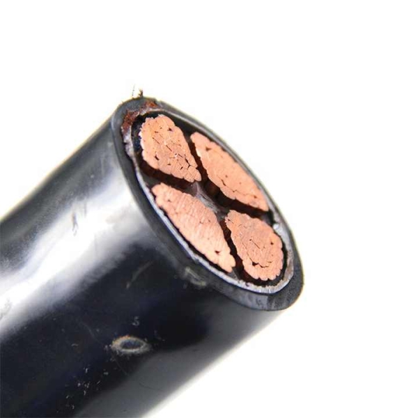 Low smoke halogen-free flame-retardant and fire-resistant cable, power cable WDZBN-YJY 4X10 square meters
