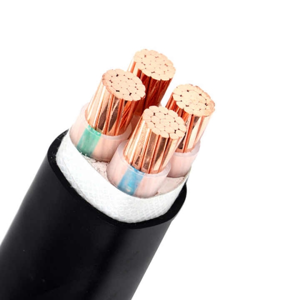 ZBN-YJV22-4X4 armored four core cable Shenzhen B-class flame-retardant and fire-resistant cables_Wuchang Zhongyuantong Cable Co., Ltd