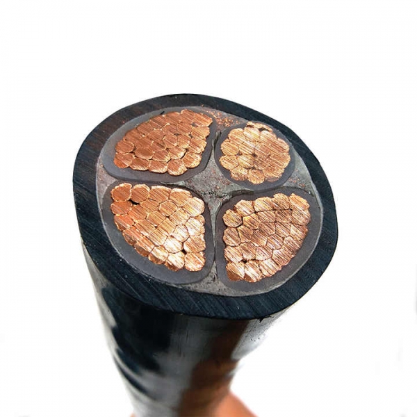 ZA-YJV22-2X4 square flame-retardant armored power cable Shanghai Cable Factory