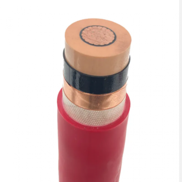 Single core ethylene propylene rubber insulated polyethylene sheathed halogen-free low smoke flame-retardant 1-core wire and cable