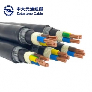 yjv flame retardant power cable ZN-YJV3X400 2X185 square yjv cable