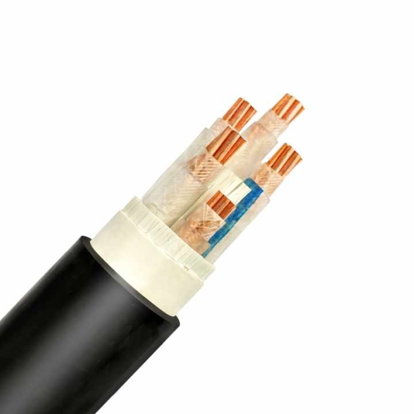 B-class flame-retardant and fire-resistant cable ZBN-YJV22-4X120 square armored four core cable